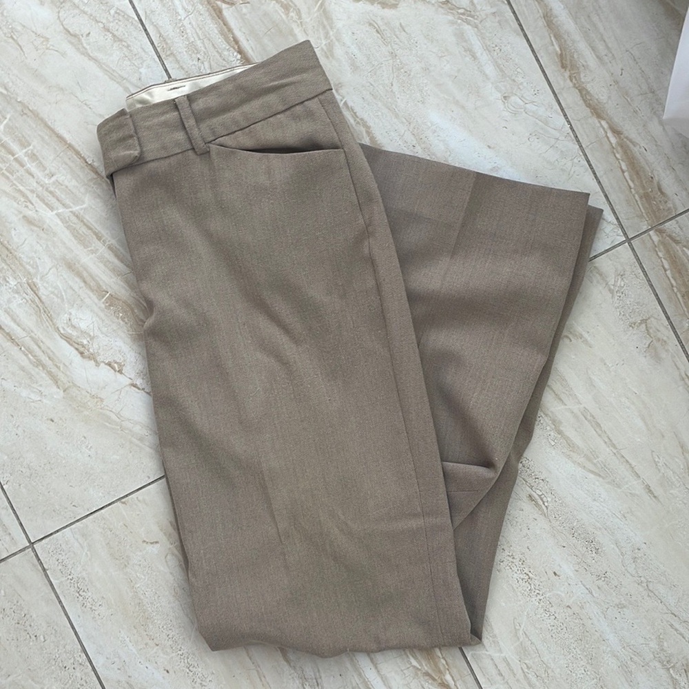 Taupe colored dress pants